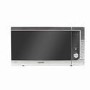 GRADE A2 - electriQ 40L 1000W Freestanding Digital Combination Microwave in Stainless Steel