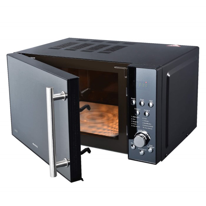 electriQ EIQMW8BTL 20L 800W Freestanding Digital Flatbed Microwave in ...