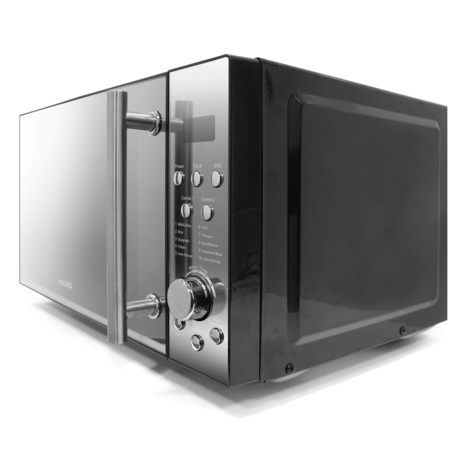 electriQ EIQMW8BTL 20L 800W Freestanding Digital Flatbed Microwave in