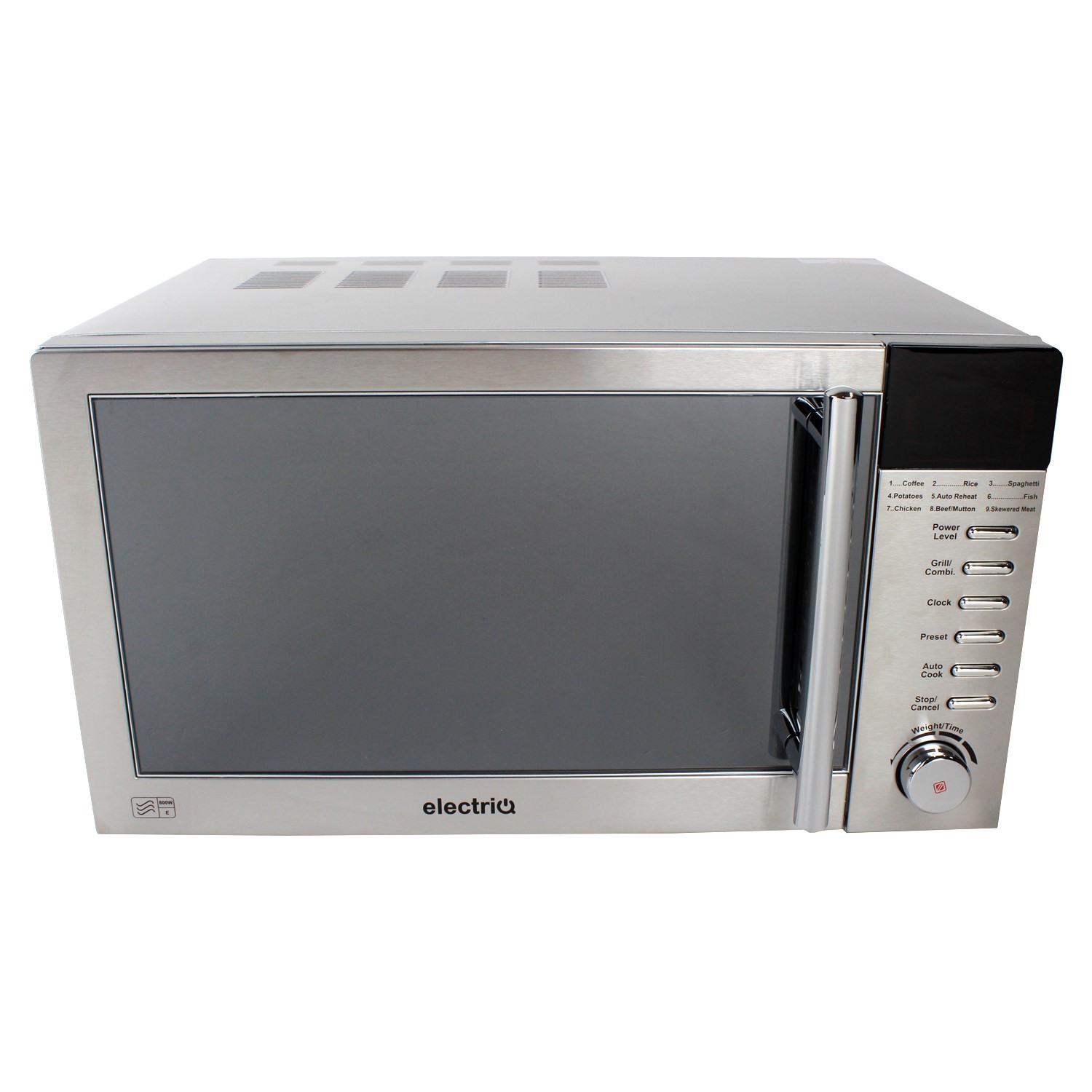 electriQ EIQMW8SSEL 20L 800W Freestanding Microwave with Grill and