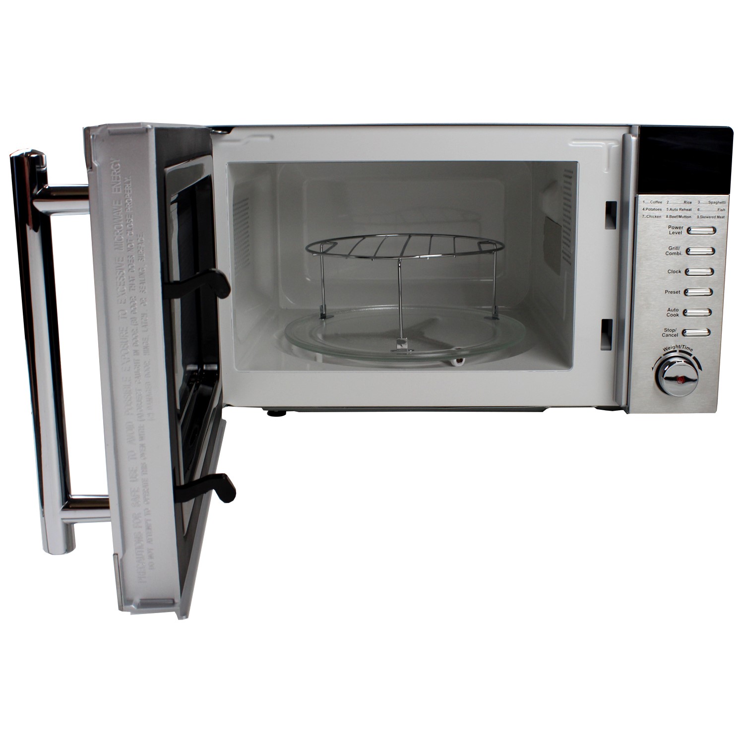 electriQ EIQMW8SSEL 20L 800W Freestanding Microwave with Grill and