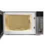 GRADE A1 - As new but box opened - ElectriQ 20 Litre Freestanding Digital 800w Microwave Stainless Steel with Grill