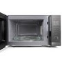 GRADE A2 - ElectriQ 25L Freestanding 900W Microwave Oven in Black with Digital Display 