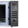 GRADE A1 - electriQ 25L 900W Freestanding Microwave with Digital Display in Black