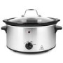electriQ 3.5L Stainless Steel Slow Cooker - For 1 to 3 people