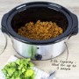 electriQ 3.5L Stainless Steel Slow Cooker - For 1 to 3 people