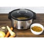 electriQ 3.5L Stainless Steel Slow Cooker - For 1 to 3 people