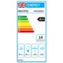 Refurbished electriQ EIQSLIM60BSS 60cm Slimline Hood Black Stainless Steel