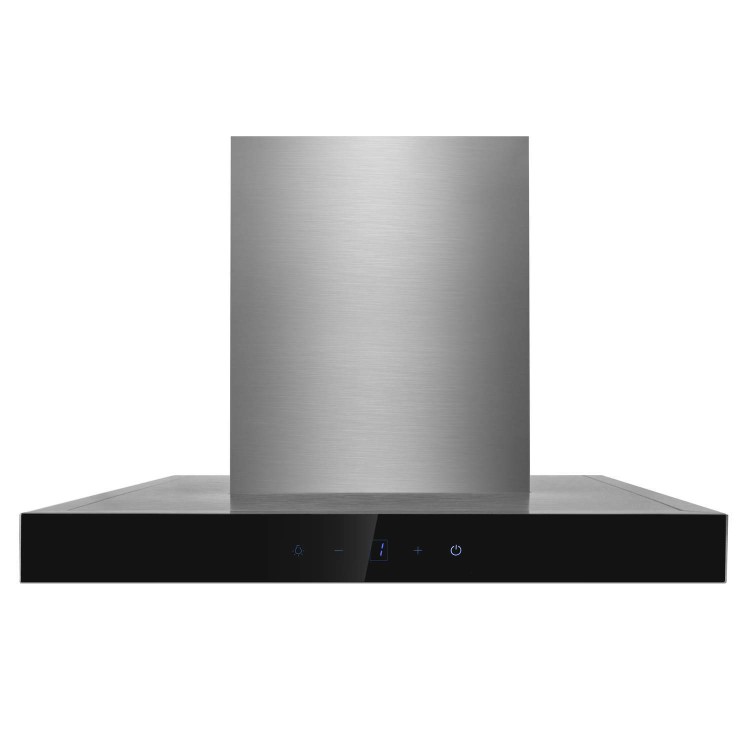 GRADE A1 - electriQ 60cm Slimline Touch Control Chimney Cooker Hood