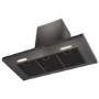 Refurbished electriQ EIQSLIM90BSS 90cm Slimline Cooker Hood with Slim Depth Black Stainless Steel