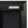electriQ 90cm Slimline Cooker Hood - Black Stainless Steel