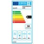 electriQ 90cm Slimline Cooker Hood with Touch Controls and High Extraction Rate - Black