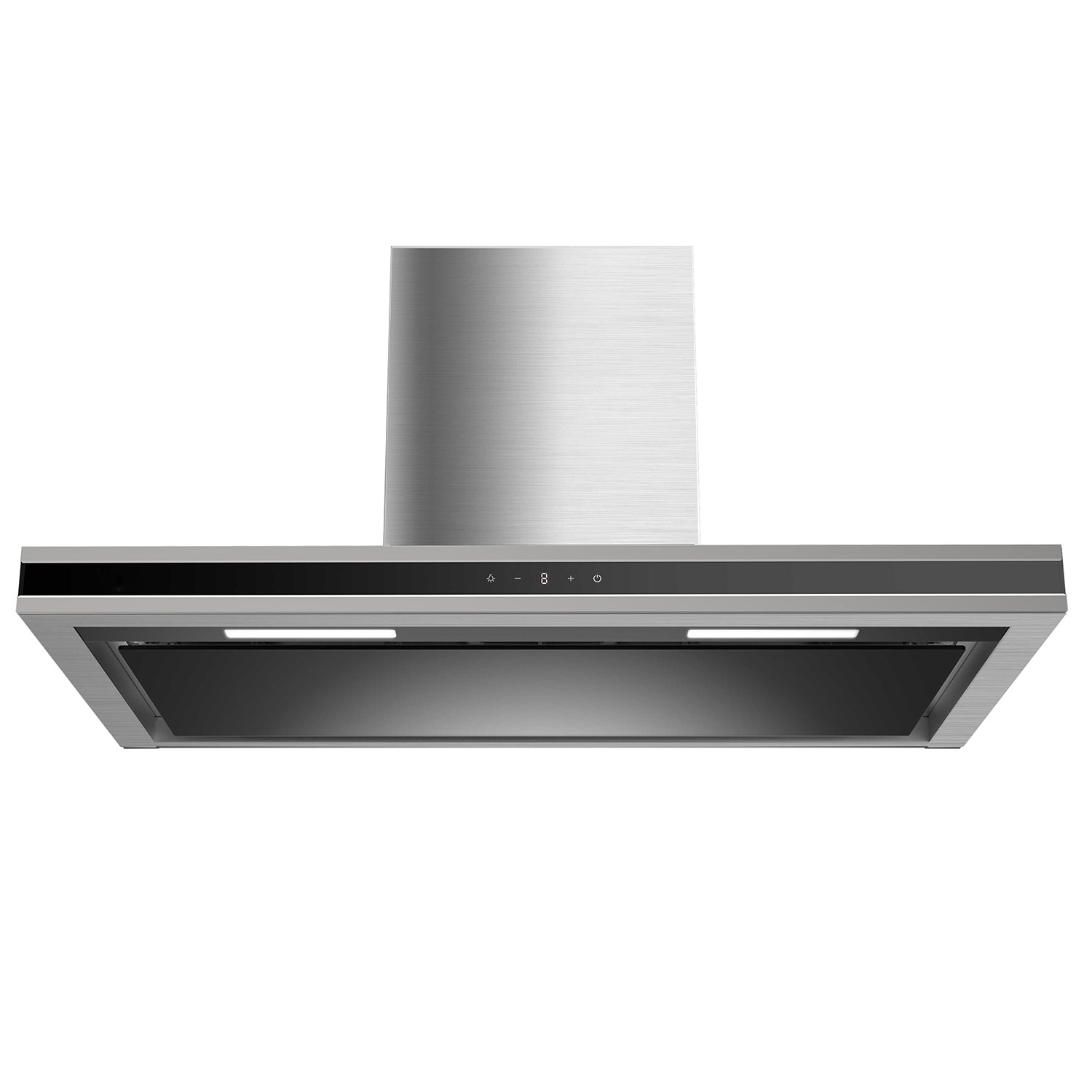 electriQ 90cm Slimline Touch Cooker Hood Stainless Steel