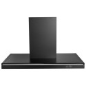 A1/EIQSLIM90LED Refurbished electriQ EIQSLIM90LED 90cm Slimline Chimney Hood Black