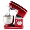 GRADE A1 - ElectriQ 5.2 litre Electric Food Stand Mixer 1500w Red with Dishwasher Safe Attachments