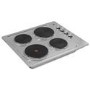 electriQ 60cm Sealed Plate Hob - Stainless Steel