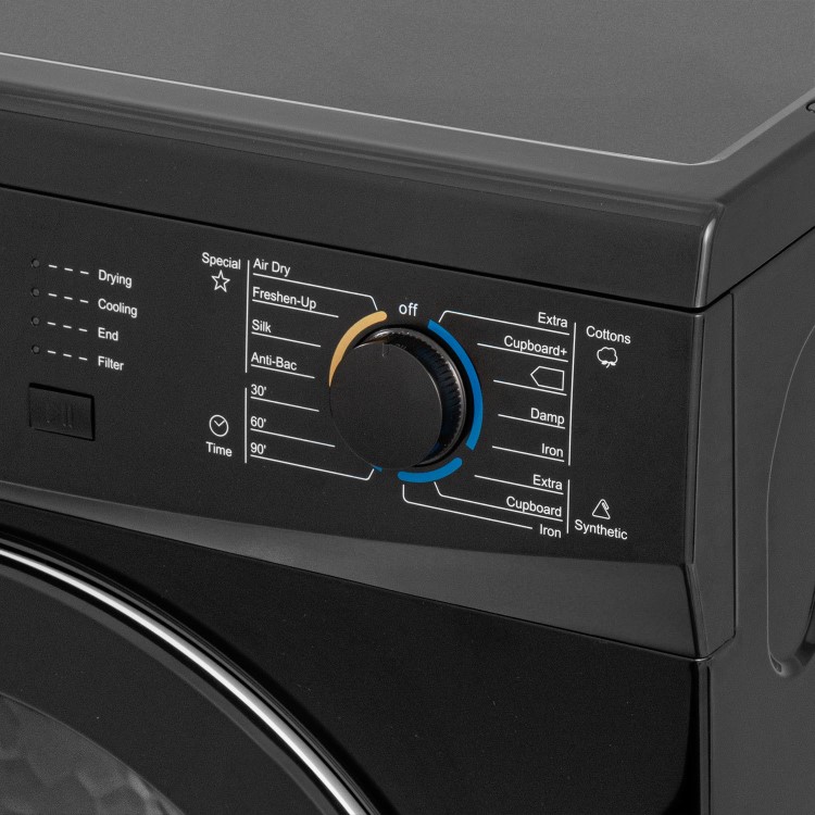 Refurbished Freestanding 7kg Vented Tumble Dryer Black