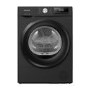 electriQ 9kg Heat Pump Tumble Dryer - Black