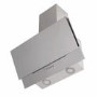 electriQ 60cm Angled Chimney Cooker Hood - Stainless Steel