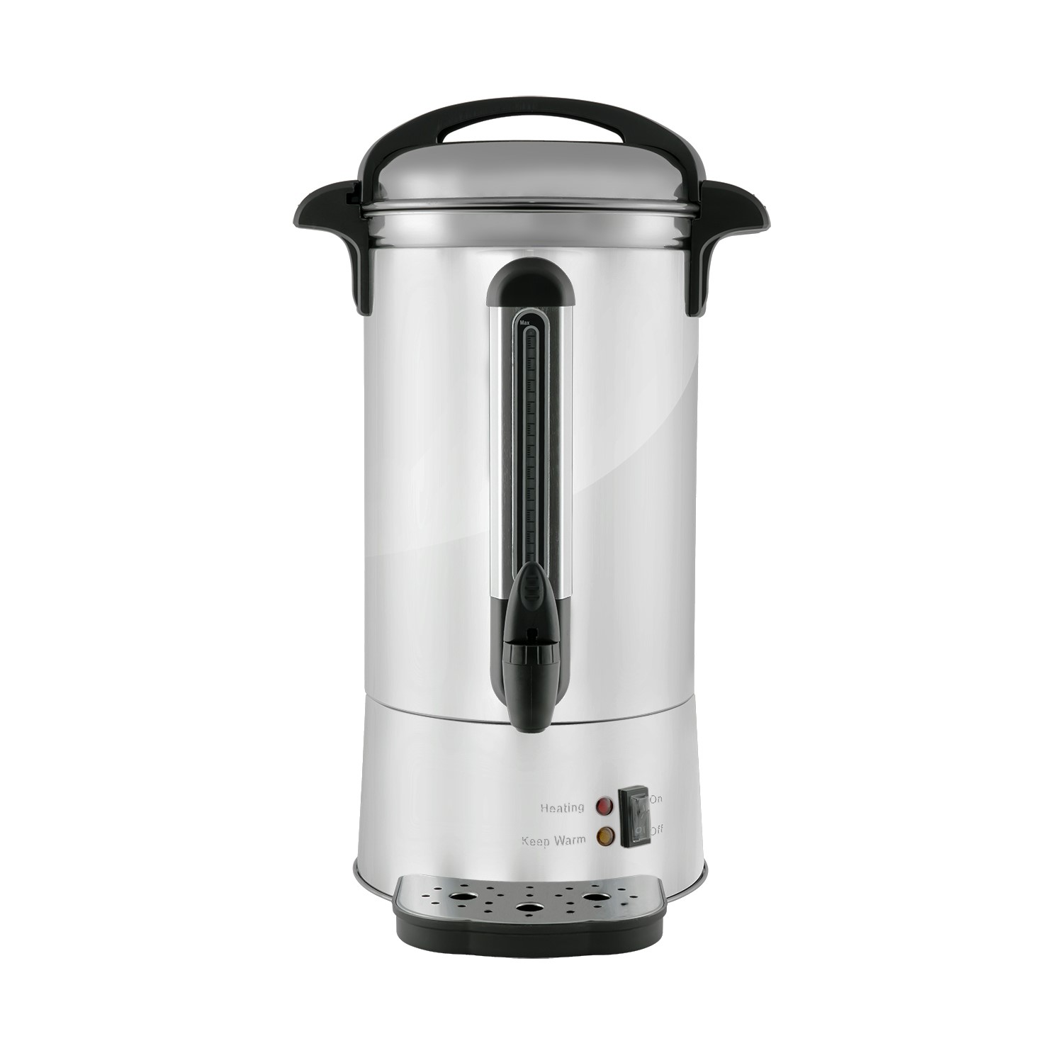 Stainless Steel 10 Litre Catering Kitchen Hot Water Boiler Tea Coffee Urn 1500W 
