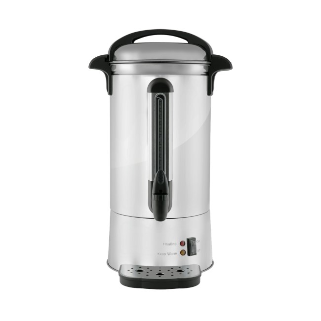 GRADE A2 - electriQ 10L 1500W Catering Urn - Stainless Steel