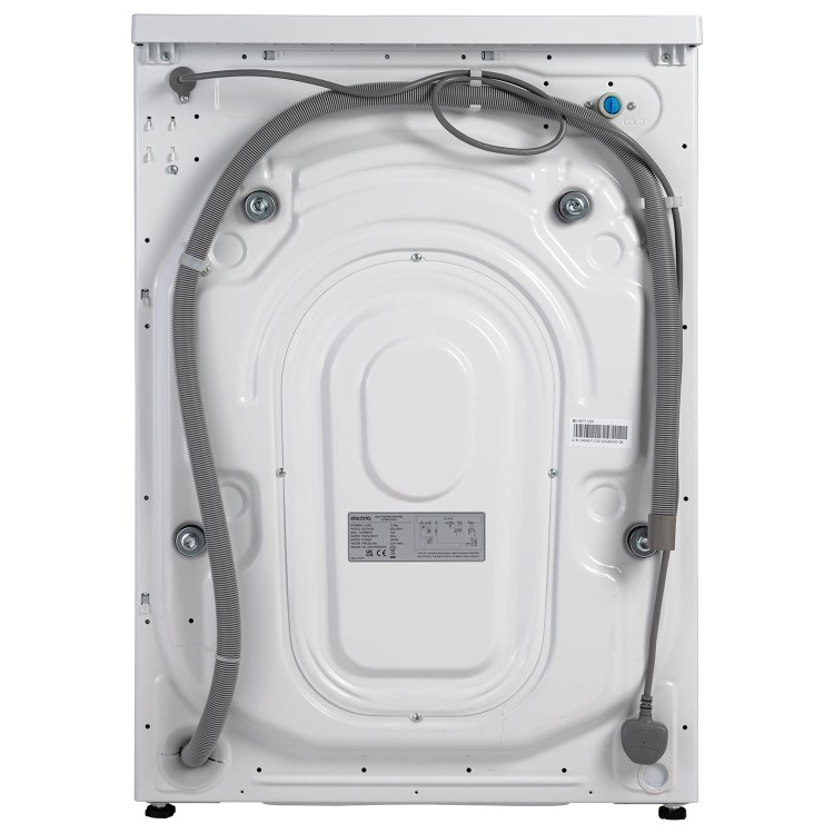 Refurbished electriQ EIQWM12KG Freestanding 12KG 1400 Spin Washing Machine White