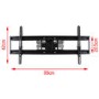 electriQ - Swivel TV Wall Bracket - Up to 80 Inch TVs