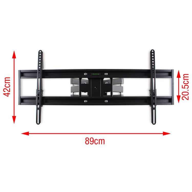 electriQ - Swivel TV Wall Bracket - Up to 80 Inch TVs