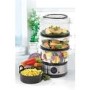 Salter EK2726Z 3 Tier Steamer - Stainless Steel