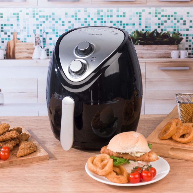 GRADE A1 - Salter EK2818 3.2L Air Fryer - Black