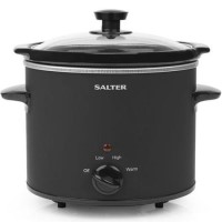 Salter EK2842 3.5L Chalkboard Slow Cooker - Black