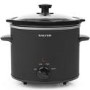 Salter EK2842 3.5L Chalkboard Slow Cooker - Black