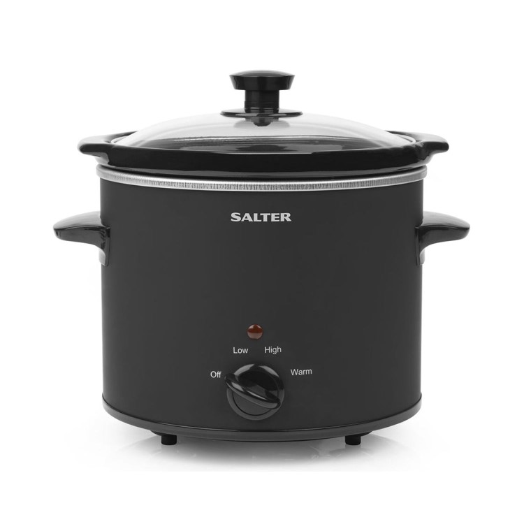 Salter EK2842 3.5L Chalkboard Slow Cooker - Black