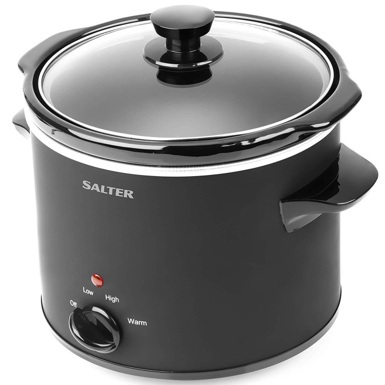 Salter EK2842 3.5L Chalkboard Slow Cooker - Black