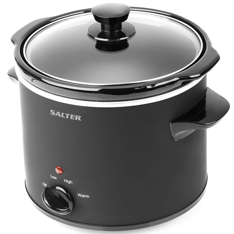 Salter EK2842 3.5L Chalkboard Slow Cooker Black Appliances Direct