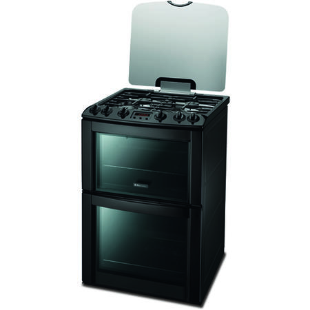 Electrolux EKG603202K 60cm Wide Double Oven Gas Cooker - Black
