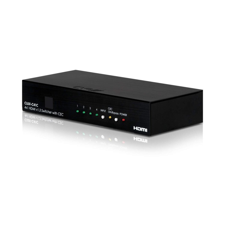 Smart 4 Way HDMI Switcher with room controller