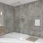 Grey Scafell Slate Wall Panel 600mm with Tongue and Groove - Mermaid