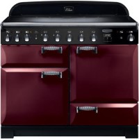 Rangemaster ELA110EICY 117810 Elan Deluxe 110cm Electric Range Cooker With Induction Hob - Cranberry