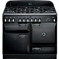 Rangemaster 73220 Elan 110cm Dual Fuel Range Cooker - Black