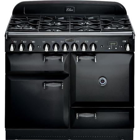 Rangemaster 73220 Elan 110cm Dual Fuel Range Cooker - Black