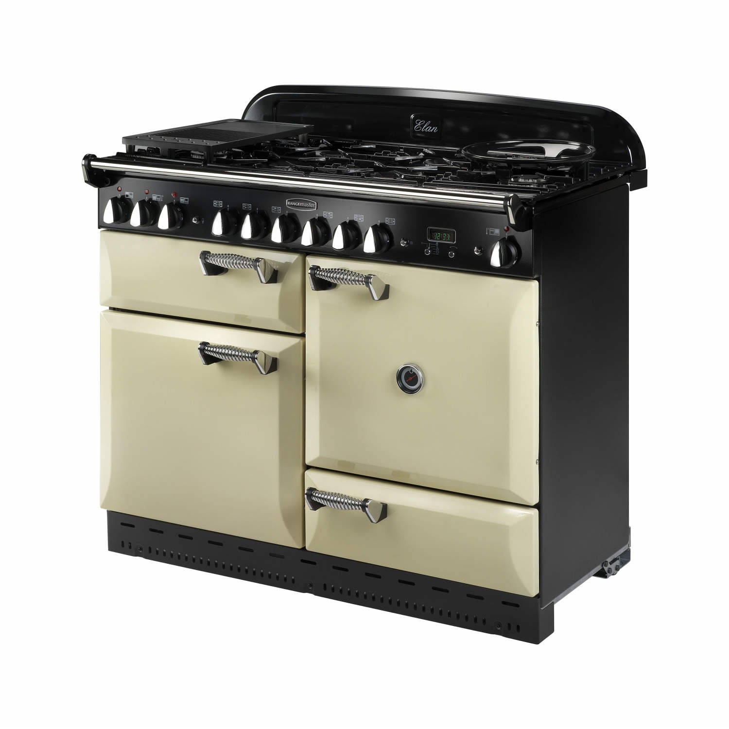 Rangemaster 75170 Elan 110cm Electric Range Cooker With Ceramic Hob Cream