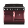 Rangemaster 101210 Elan 110cm Electric Range Cooker With Induction Hob - Cranberry