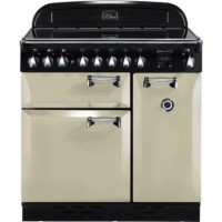 Rangemaster 75190 Elan 90cm Electric Range Cooker With Ceramic Hob - Cream