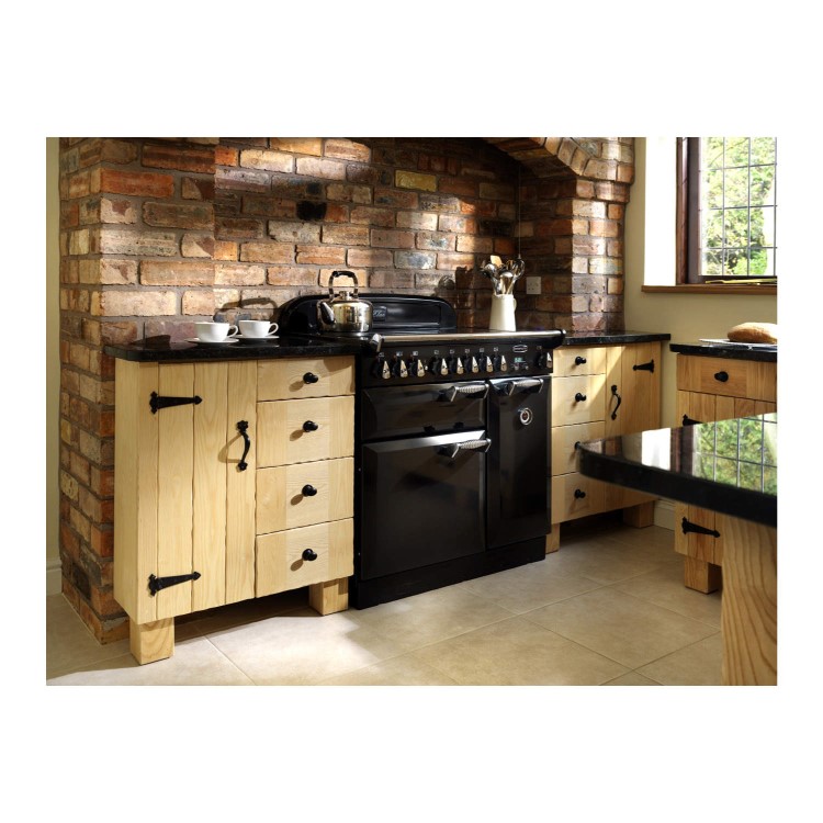 Rangemaster 75190 Elan 90cm Electric Range Cooker With Ceramic Hob - Cream