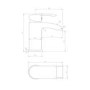 Brushed Brass Waterfall Basin Mixer Tap & Bath Filler Tap Pack - Elina