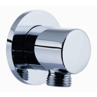 Round Shower Elbow Outlet
