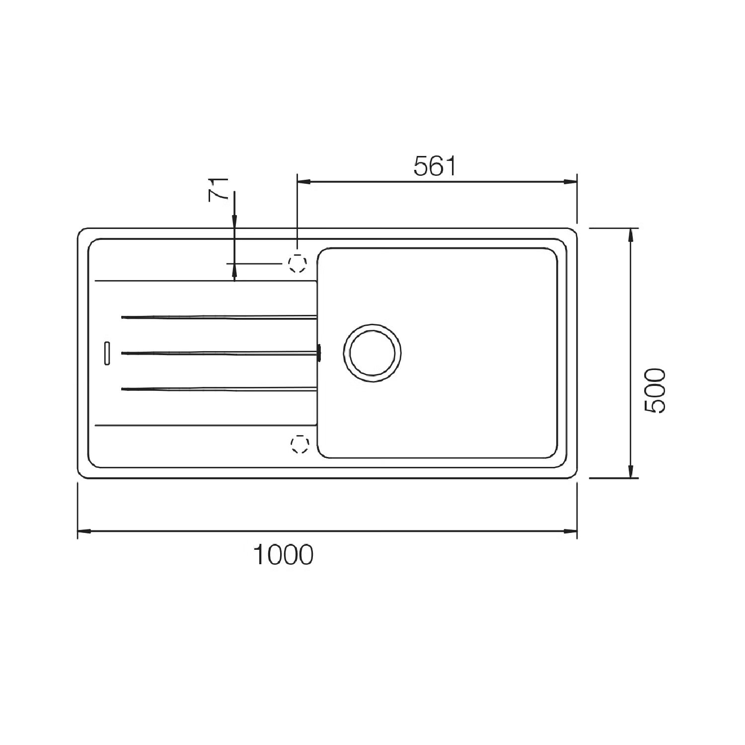 Rangemaster Elements Single Bowl Inset Grey Granite Kitchen Sink with Reversible Drainer Rangemaster Elements Single Bowl Inset Grey Granite Kitchen Sink with Reversible Drainer