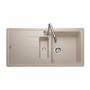 1.5 Bowl Inset Stone Granite Kitchen Sink with Reversible Drainer - Rangemaster Elements