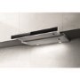 Elica ELITE26-60-GL 60cm Slideaway Canopy Cooker Hood Stainless Steel And Black Glass